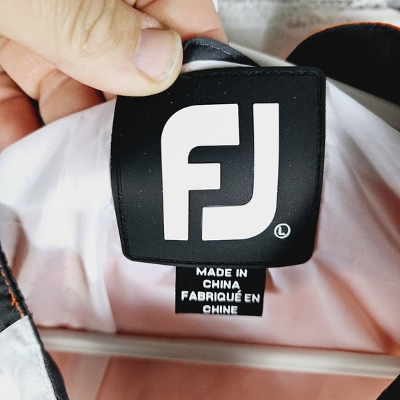 FOOTJOY | half zip pullover windbreaker lined golf jacket - Picture 7 of 8
